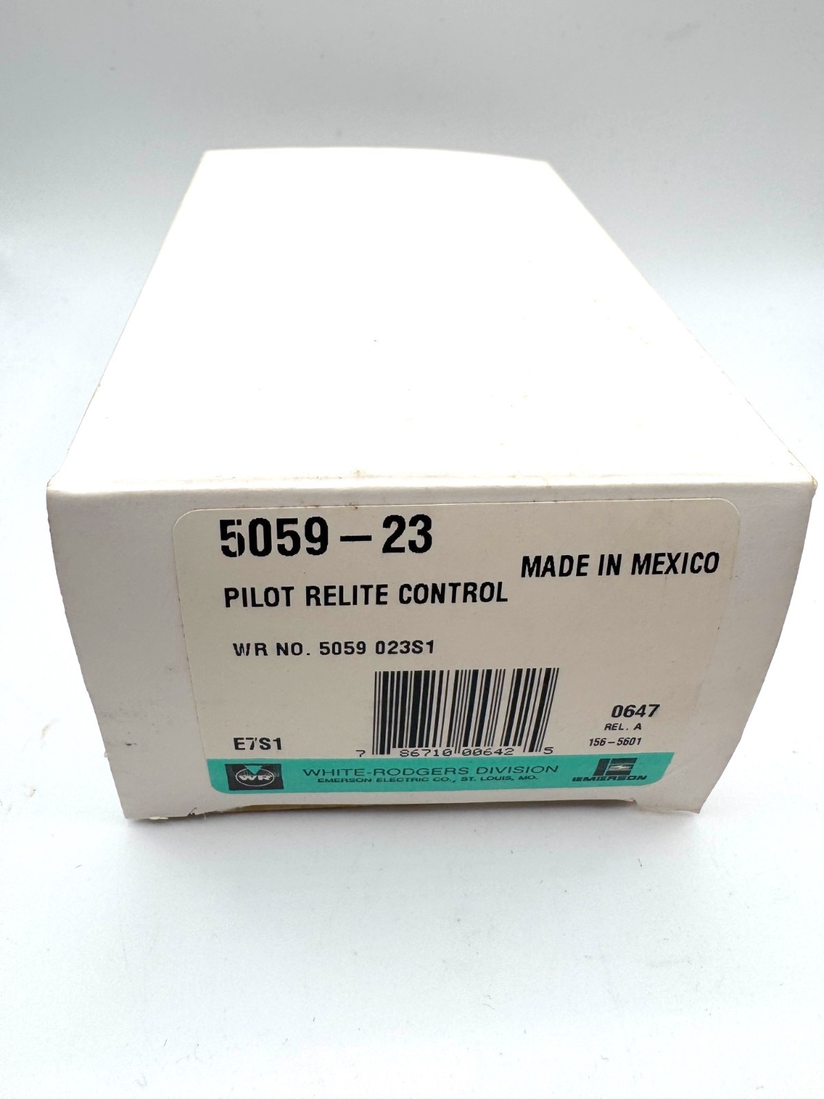 Pilot Relite Control, 1/4" Spade Terminals, 24V Input, 1/4" Spade Terminal
