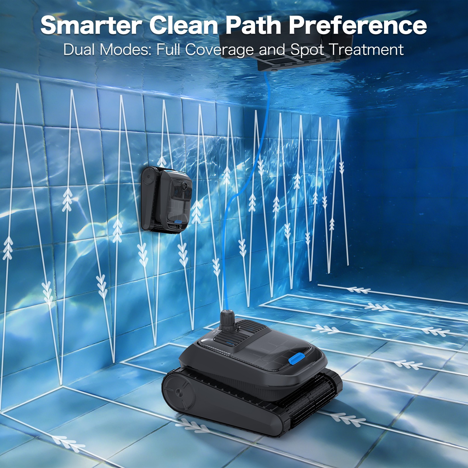 AIRROBO CP400 Automatic Pool Cleaner Robot Vacuum & Robotic Pool Surface Skimmer