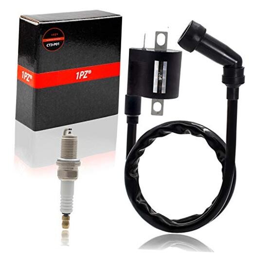 CT3-P01 Ignition Coil Spark Plug For Polaris ATV Trail Boss 325 330 2003 2004