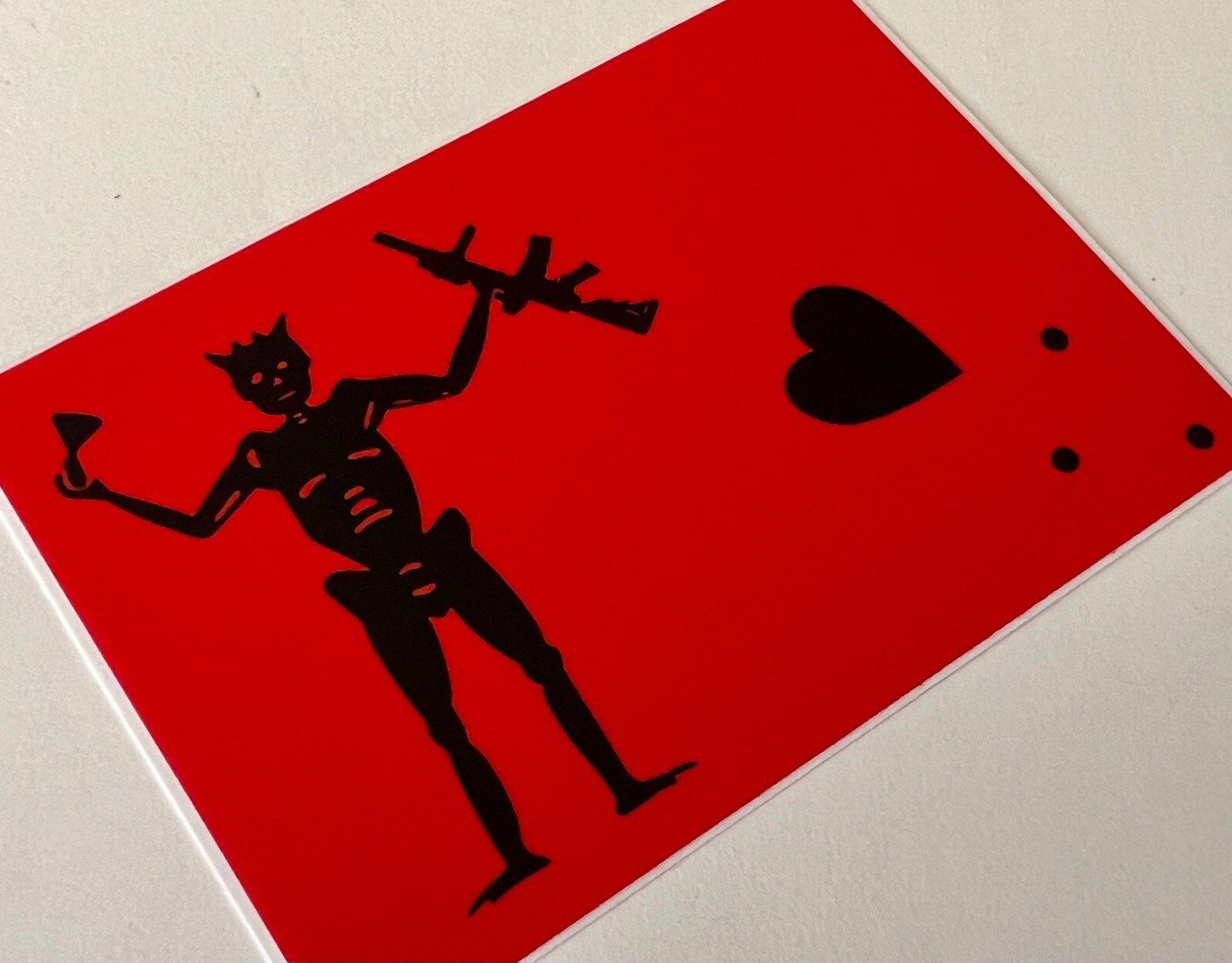 Privateer Group Blackbeard Sticker Red Variant