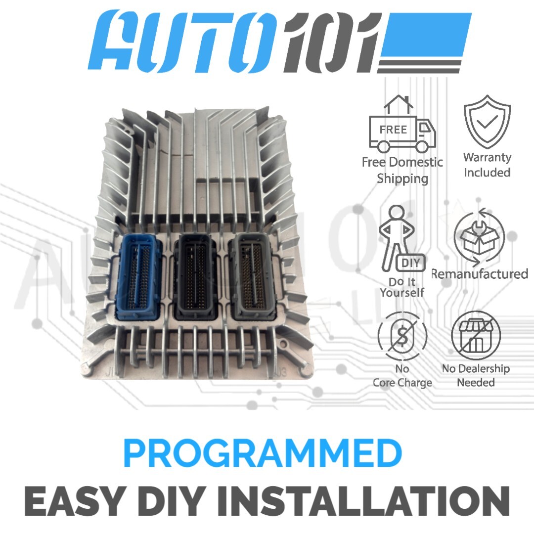 VIN Programmed 2012-2014 Cadillac CTS Engine Computer ECM 12651994 GM