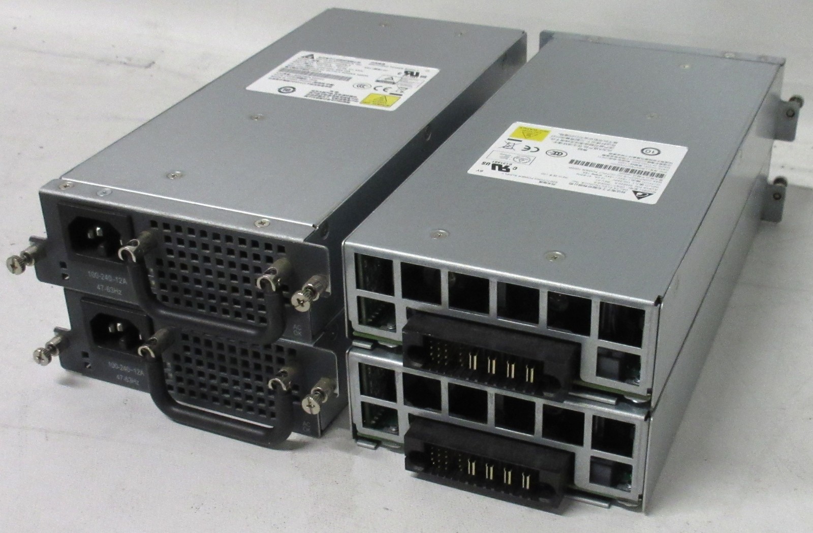 Lot of 4 Cisco Delta 1000W Switching PSUs -DPST-1000EB A -Power Tested