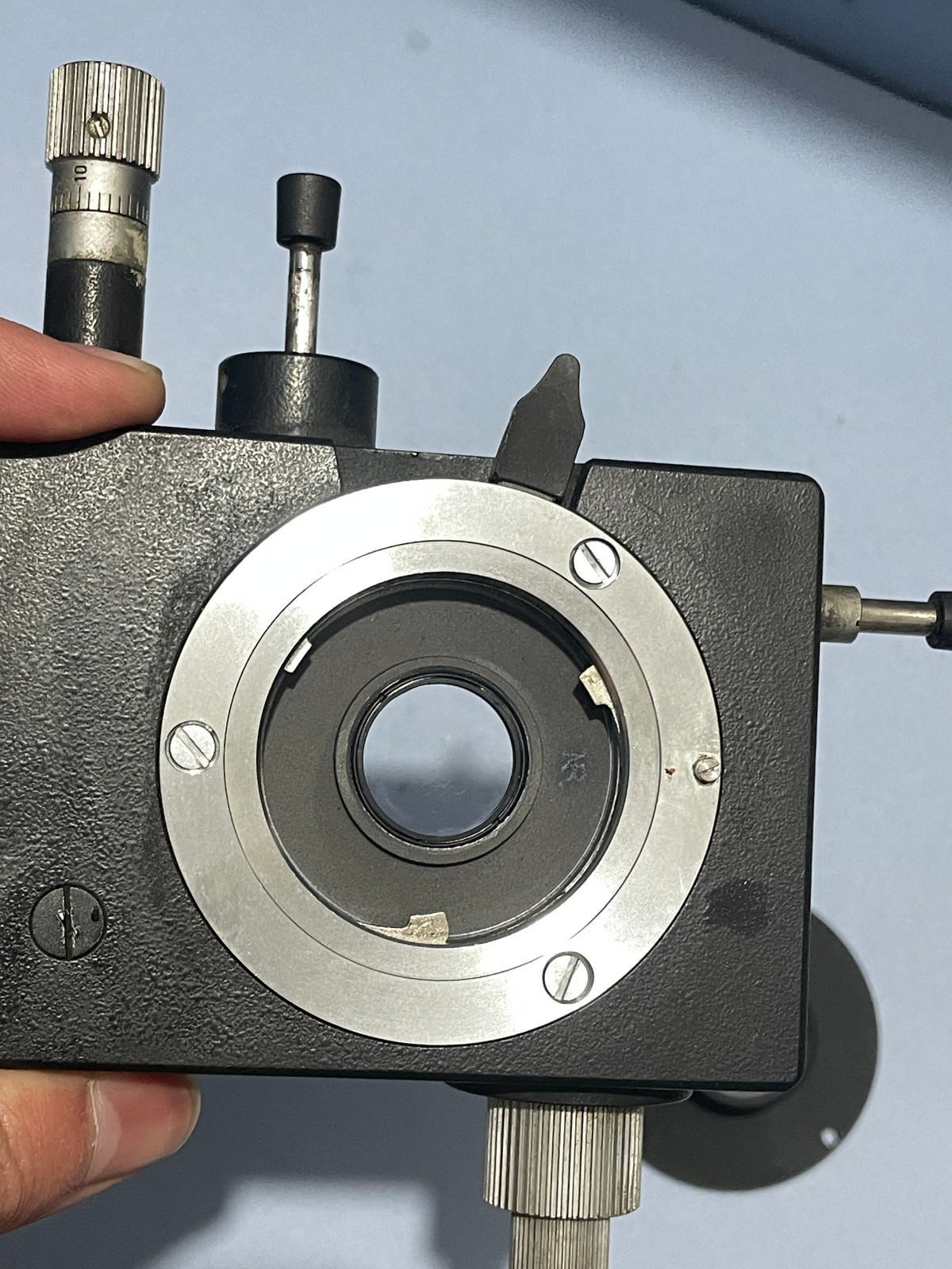 LEITZ ORTHOLUX II POL-BK Microscope compensator exquisite adjustable