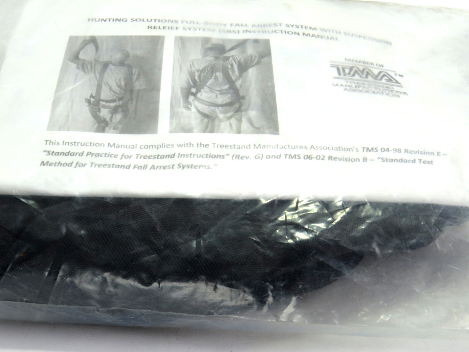 Hunting Solutions Full-Body Fall Arrest System in Sealed Bag, Read Description