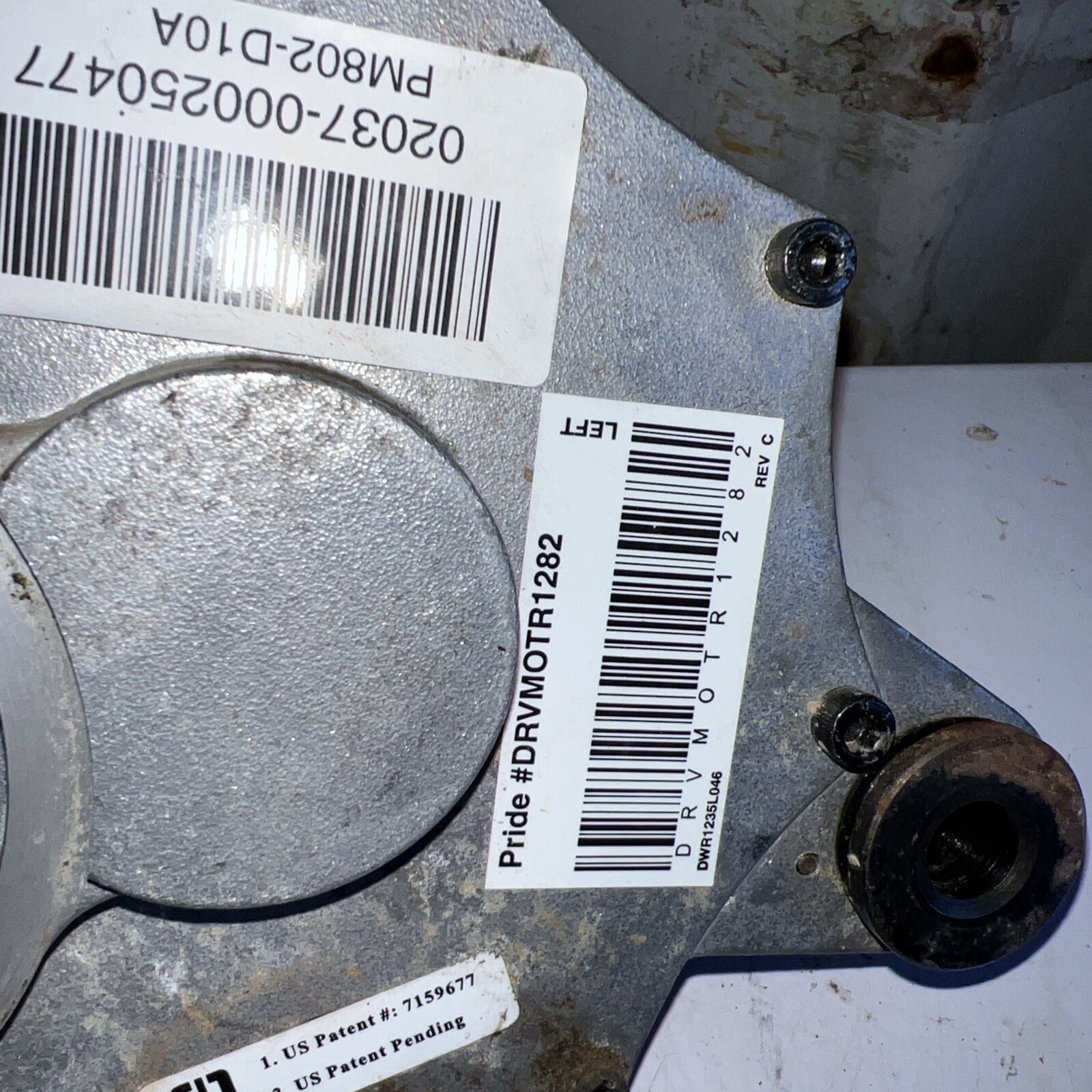 DRVMOTR1282 Pride Jazzy Select PM802-D10A Part only LEFT Gearbox Transaxle