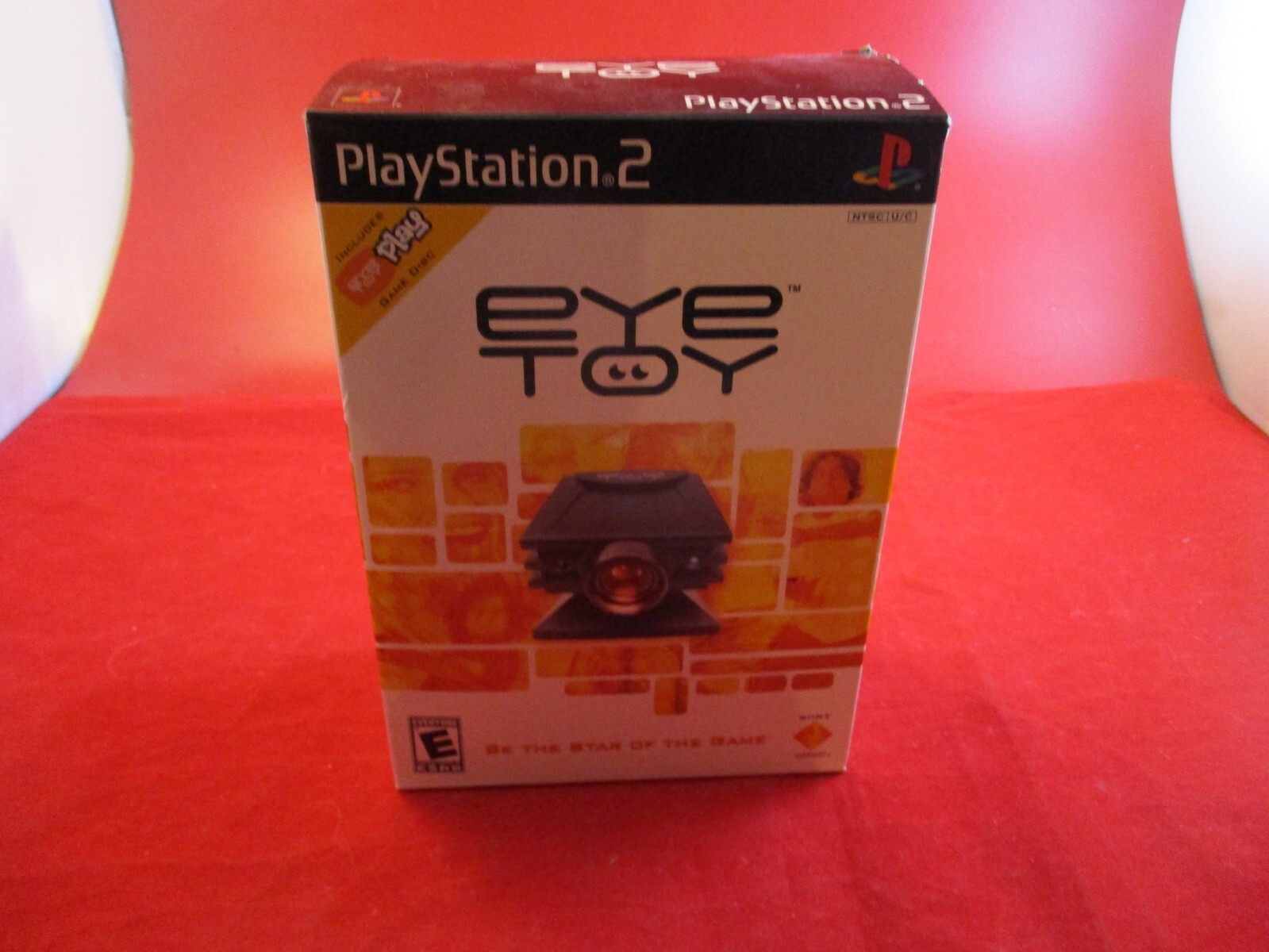 Eye Toy PS2 Playstation 2 EMPTY BOX ONLY (no game/eyetoy/manual)