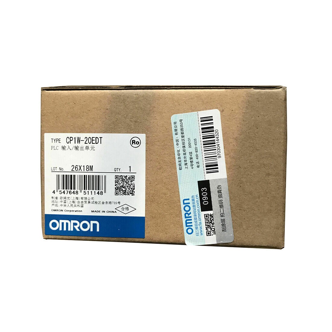 Omron CP1W-20EDT Programmable Controller Automation New in box