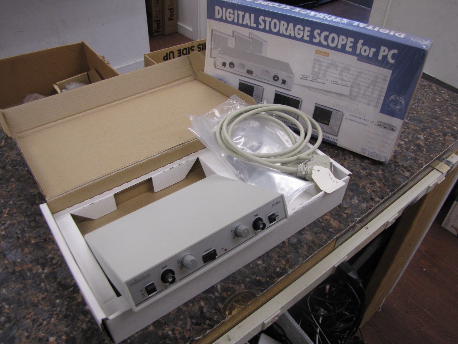 Vintage Velleman PCS64i 2-Channel PC Oscilloscope Digital Storage- New in box