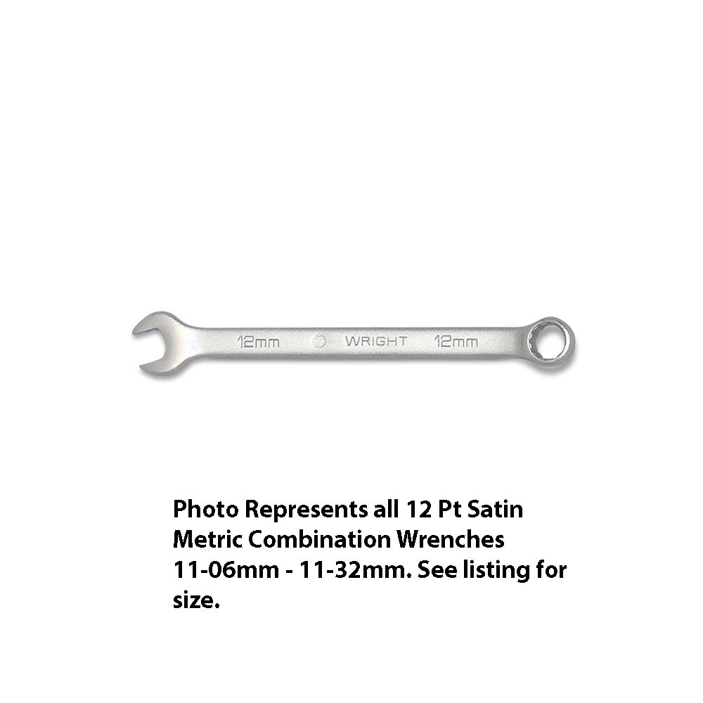 Wright Tool 11-21MM 21MM Metric Combination Wrench, 12 Points