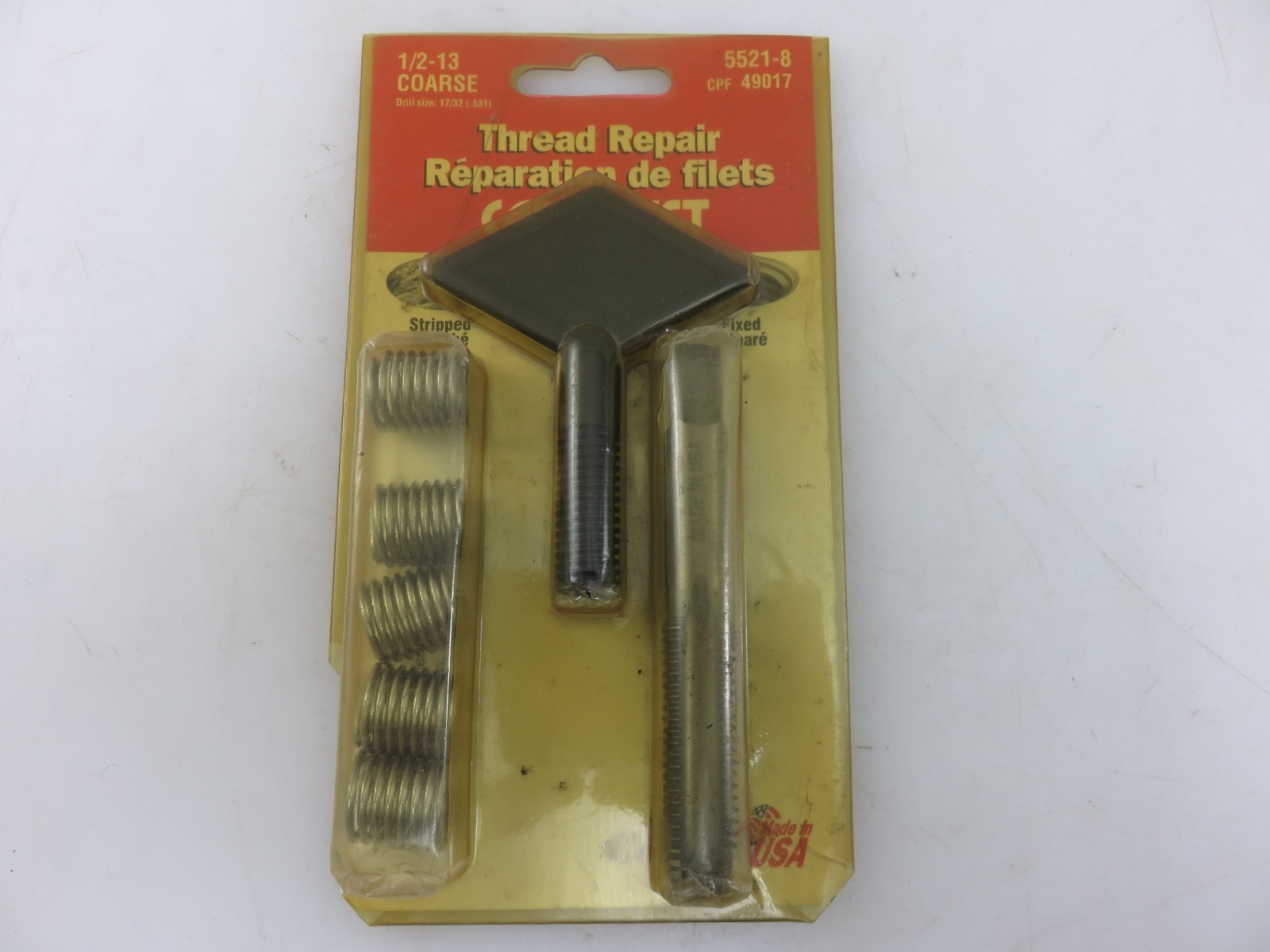 HeliCoil 5521-8 Thread Repair Kit  1/2-13 Coarse Made In USA