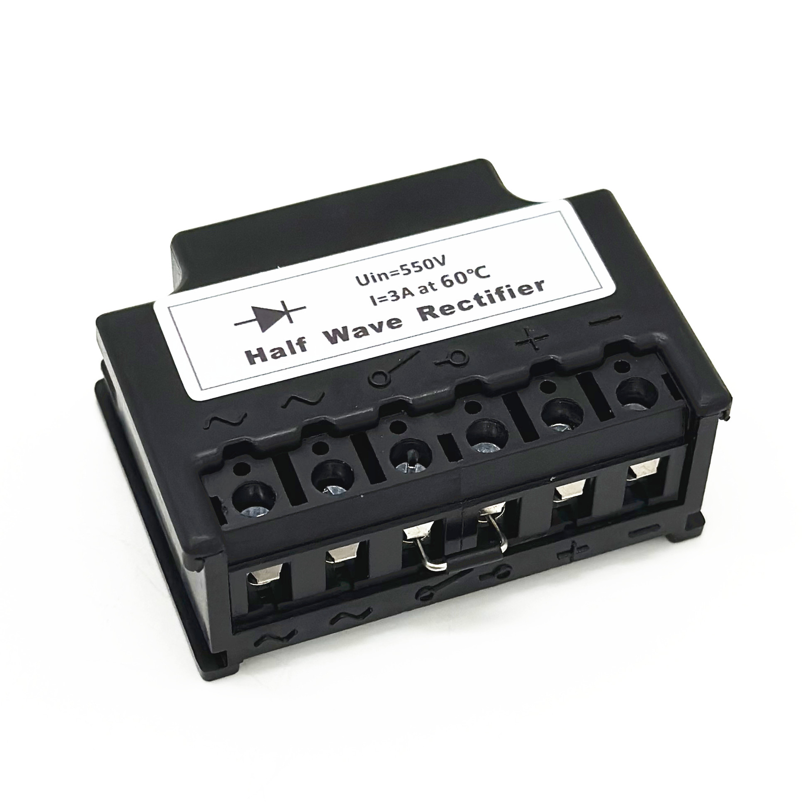 Uin=550VAC I=3A AT=60℃ Half Wave Rectifier motor brake rectifier