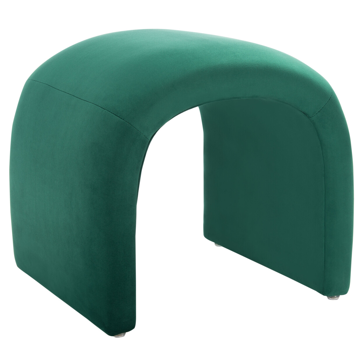 SAFAVIEH Kibo Ottoman | Emerald |