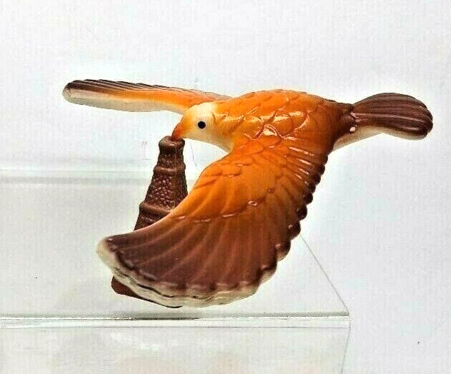 2 PIECE FUN NOVELTY BALANCING BALD EAGLE WITH BASE NIP - PINK BROWN 🦅🦅🦅🦅