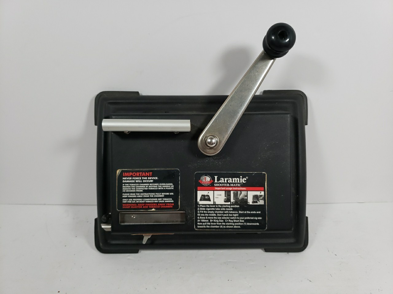 PM3 LARAMIE SHOOTER MATIC Cigarette Filler, used