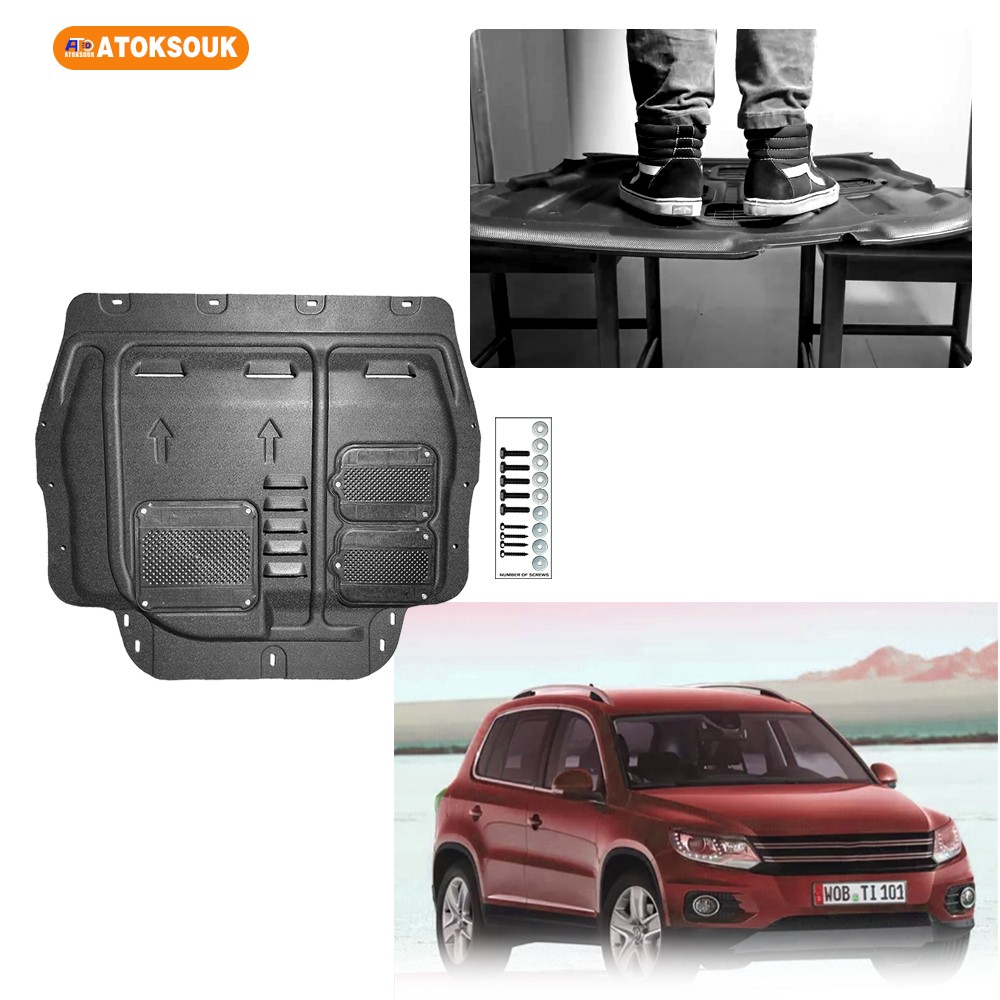 For VW Tiguan 2009-2017 Heavy-duty Engine Shield Skid Plate Engine Cover