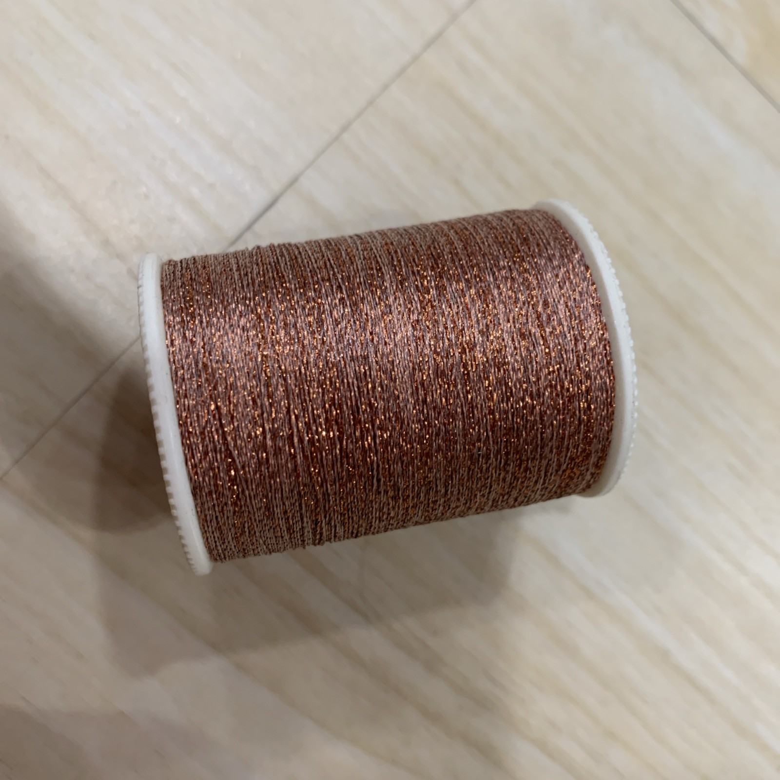 10 Spools K& R Coats Metallic Embroidery Thread