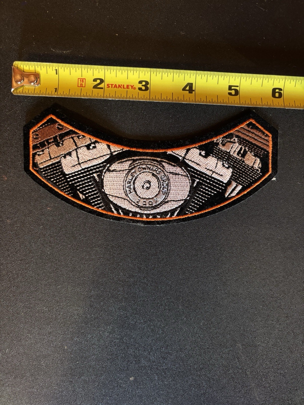 Vintage 2007 harley owners group 6” patch unused