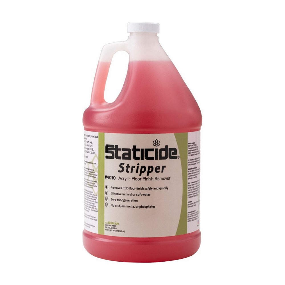 ACL STATICIDE Floor Stripper,1 gal,Concentrated 848NU3