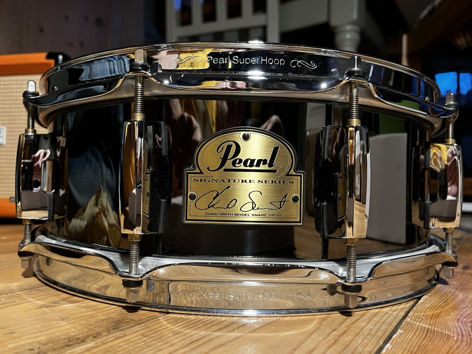 Pearl 'Chad Smith' Signature Snare Drum 14" x 5" / 10-Lug Snare - superb