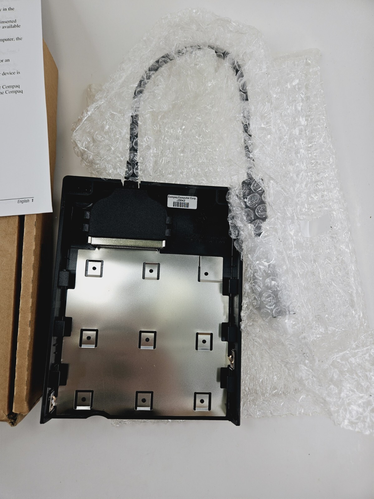 Compaq 175375-001 case and cable for external floppy disk holder For M700
