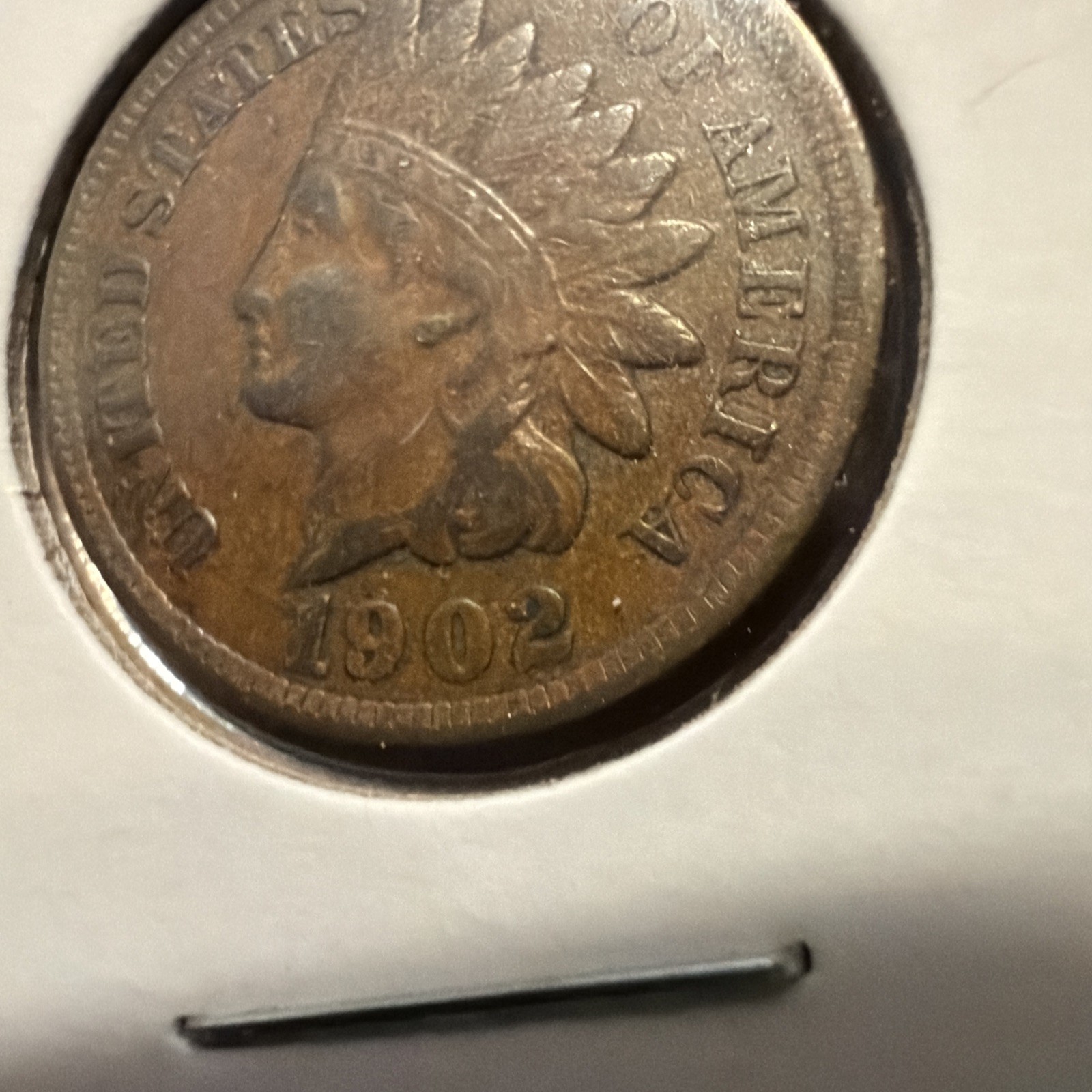 1902 1C BN Indian Cent