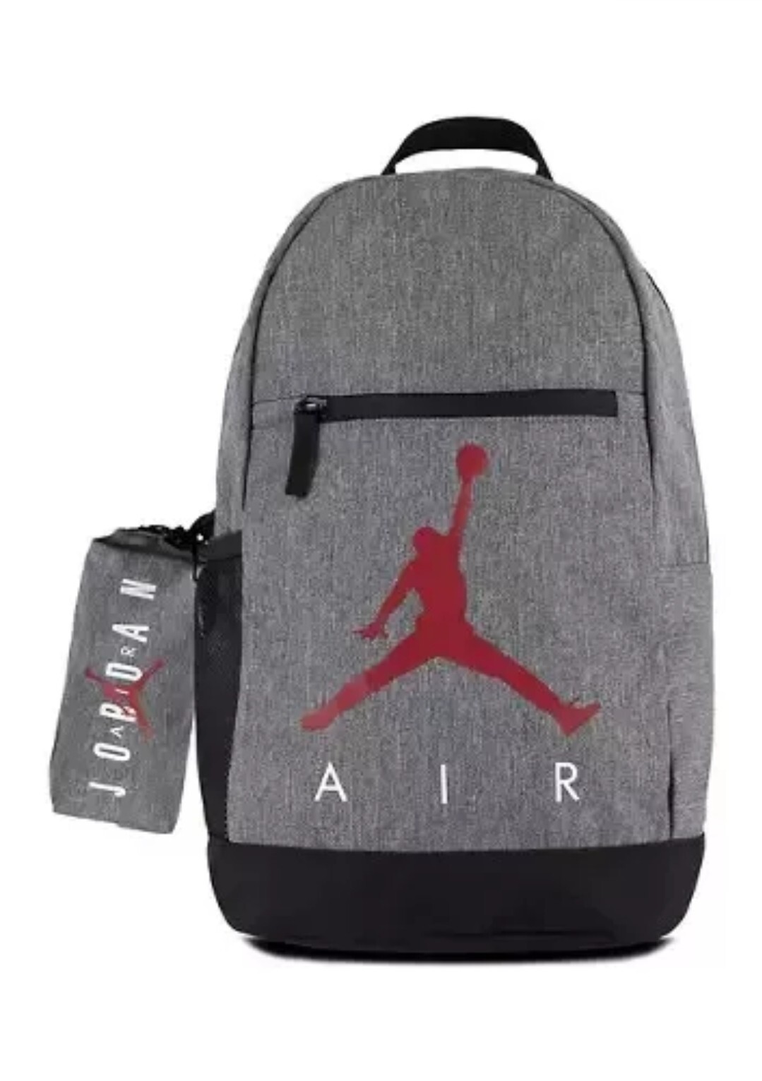 Nike Unisex Jordan AIR 2 pc Set Backpack Carbon Heather 9A0503-GEH Large