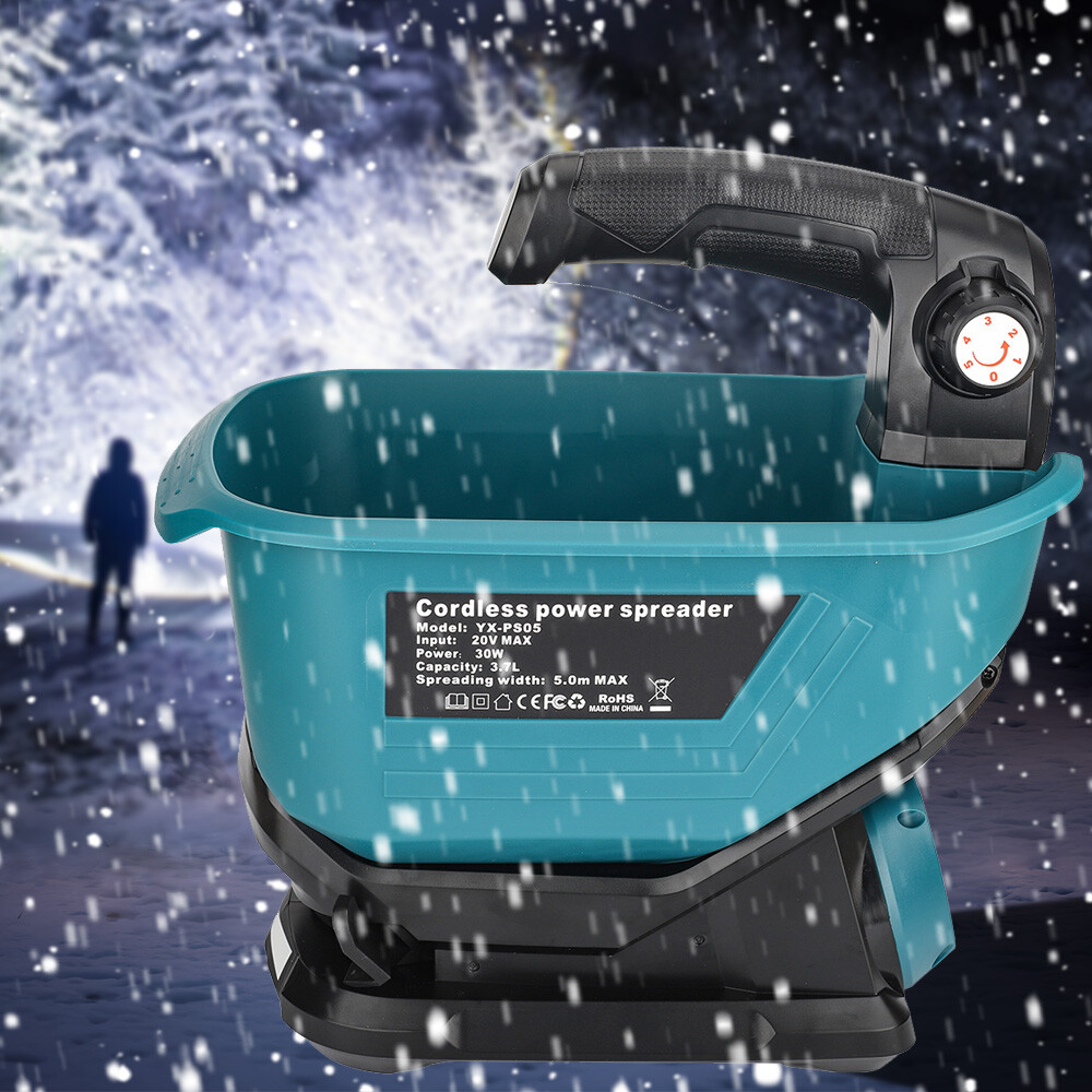 Handheld Power Spreader for Makita 18v Battery Cordless Electric Seed Spreader