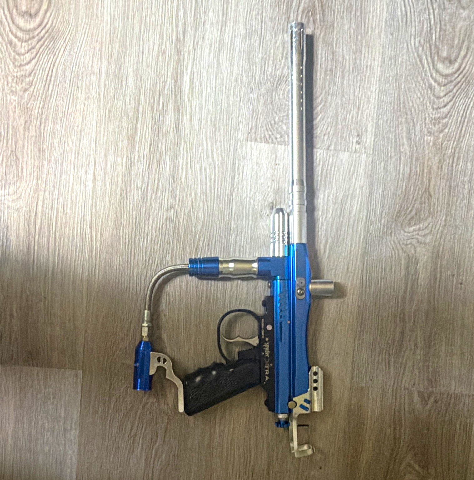 32 Degrees Icon Mechanical Semi-Auto Paintball Marker - Blue, Model Icon