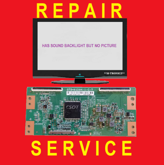 REPAIR SERVICE FOR  TCL 55S405   T-CON BOARD  342911003613   ST5461D04-1-C-7