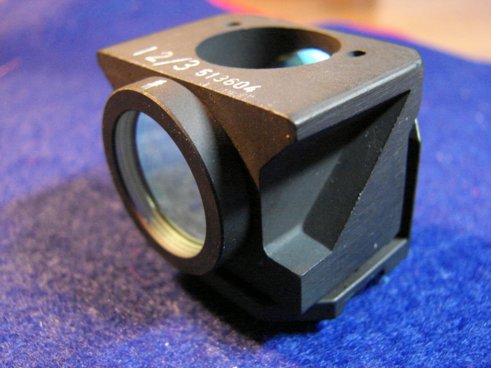 LEITZ 1 2 / 3 FLUORESCENCE FILTER CUBE 513604 (Ploemopak Fluorescence Blue)