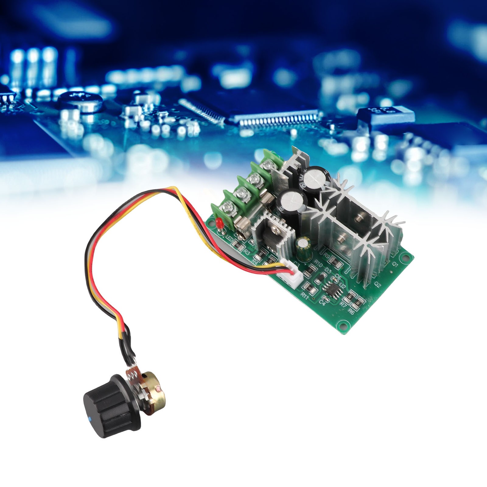 DC Motor Speed Controller 20A Current Regulator 12V 24V 36V 48V High Power