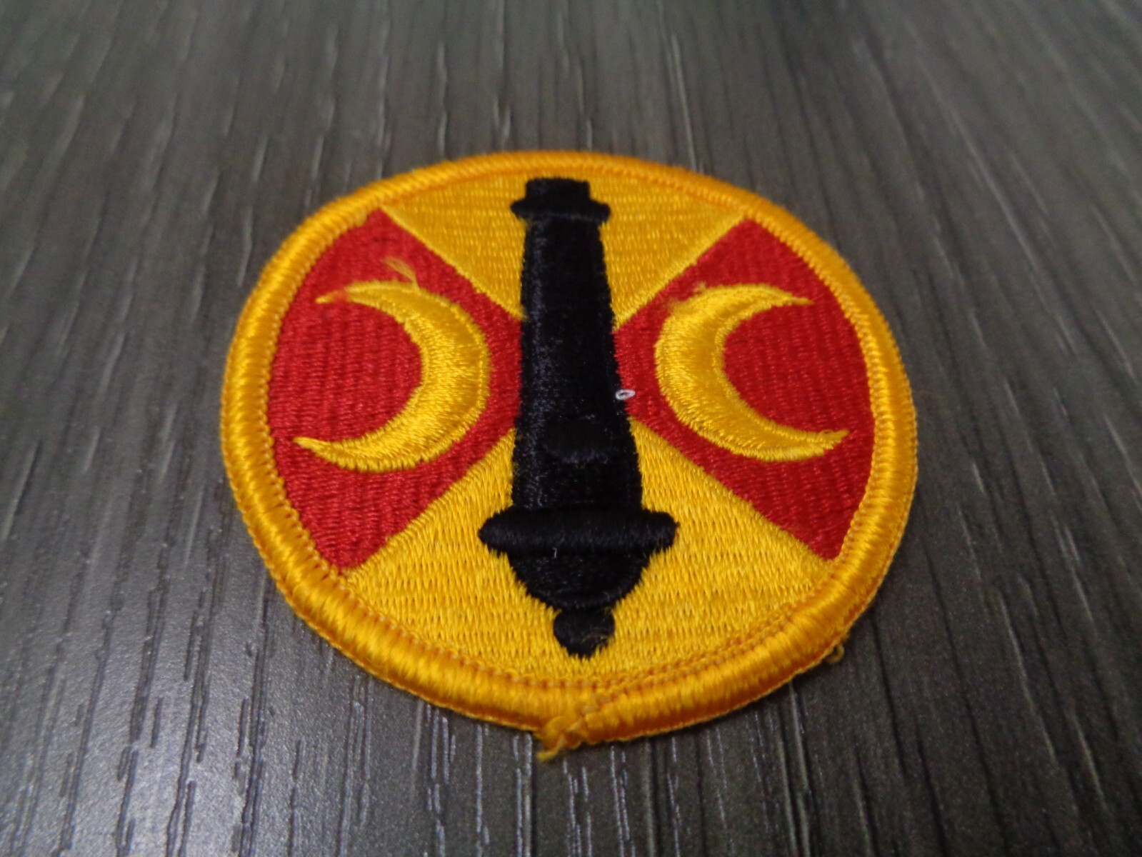 Vintage US ARMY 210th FIELD ARTILLERY BRIGADE PATCH FULL COLOR 2.5"