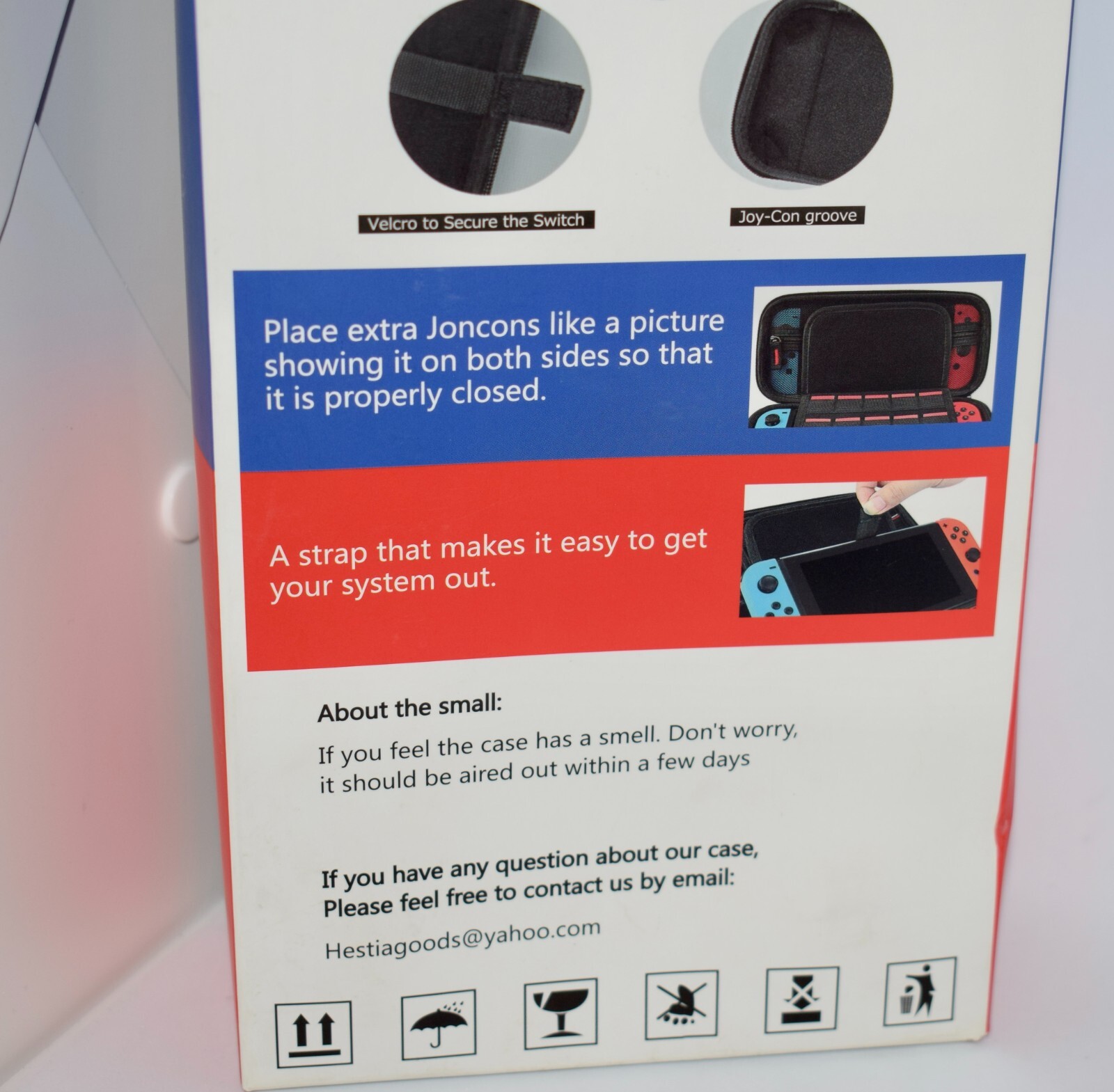 Hestia Goods Nintendo Switch Carrying Case W/ Screen Game Console Protector US11