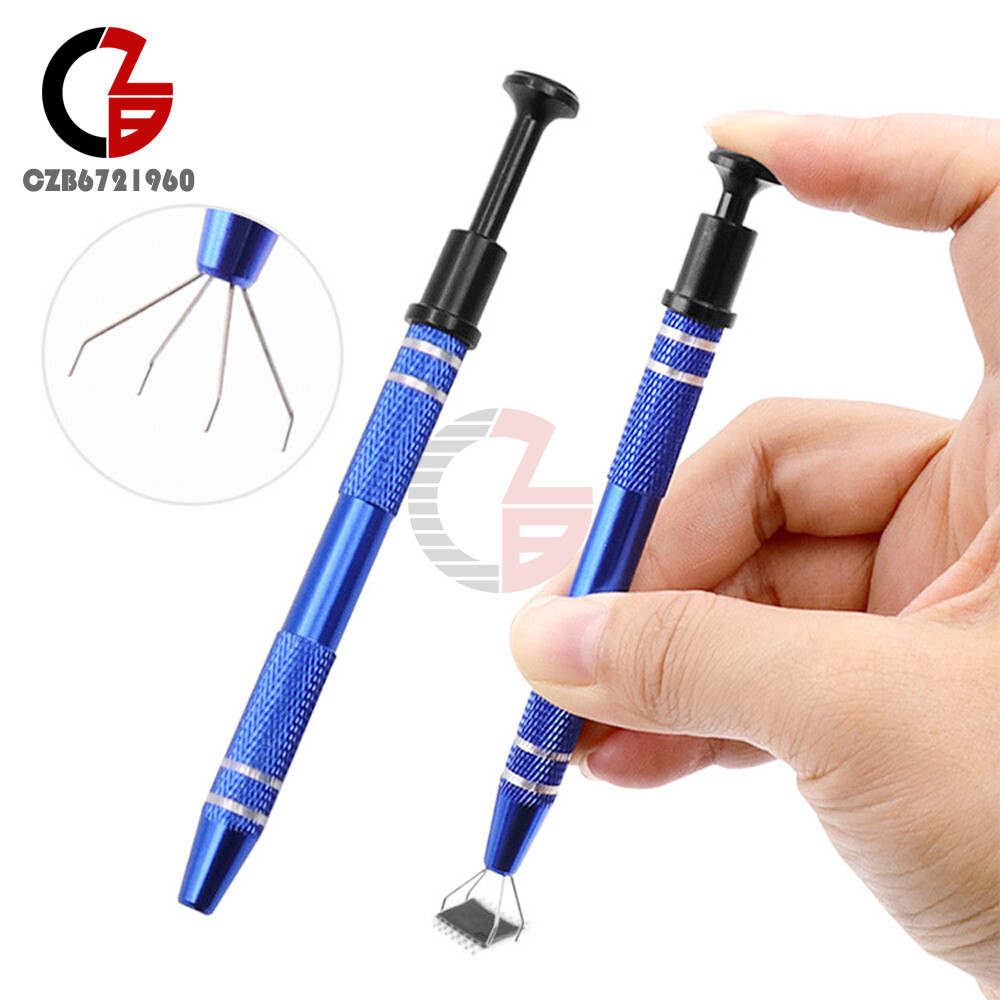 4 Claw Pick-up Pen Tool Electronic Component Grabber IC Extractor Pickup Tools
