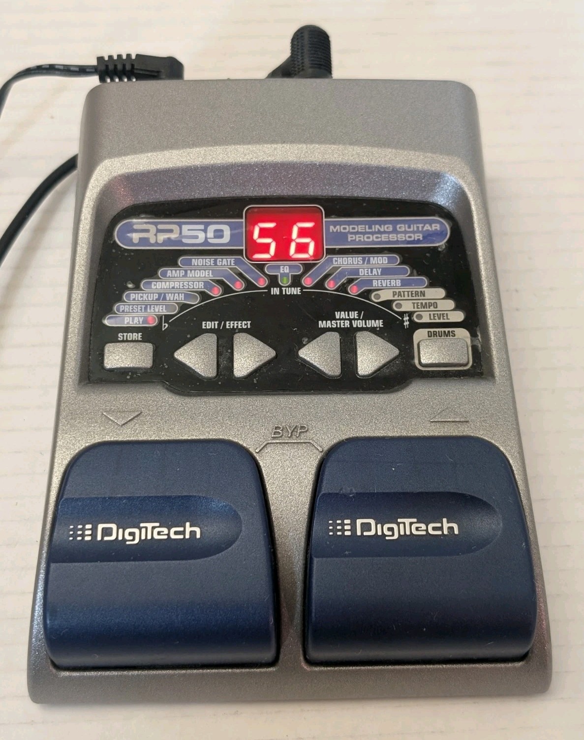 DigiTech RP50V Multi-Effect Modeling Guitar Processor w/ Power Adapter *TESTED*