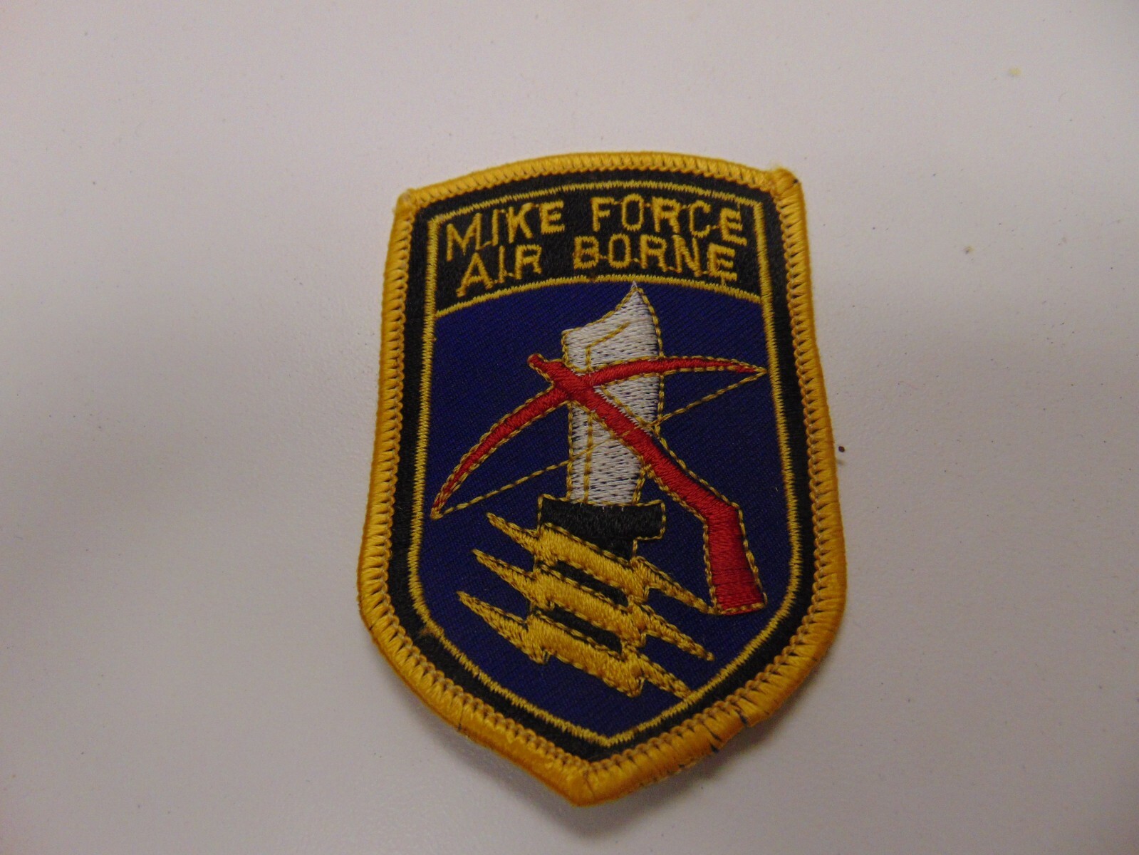 MILITARY PATCH OLD VIETNAM ERA MIKE FORCE AIR BORNE