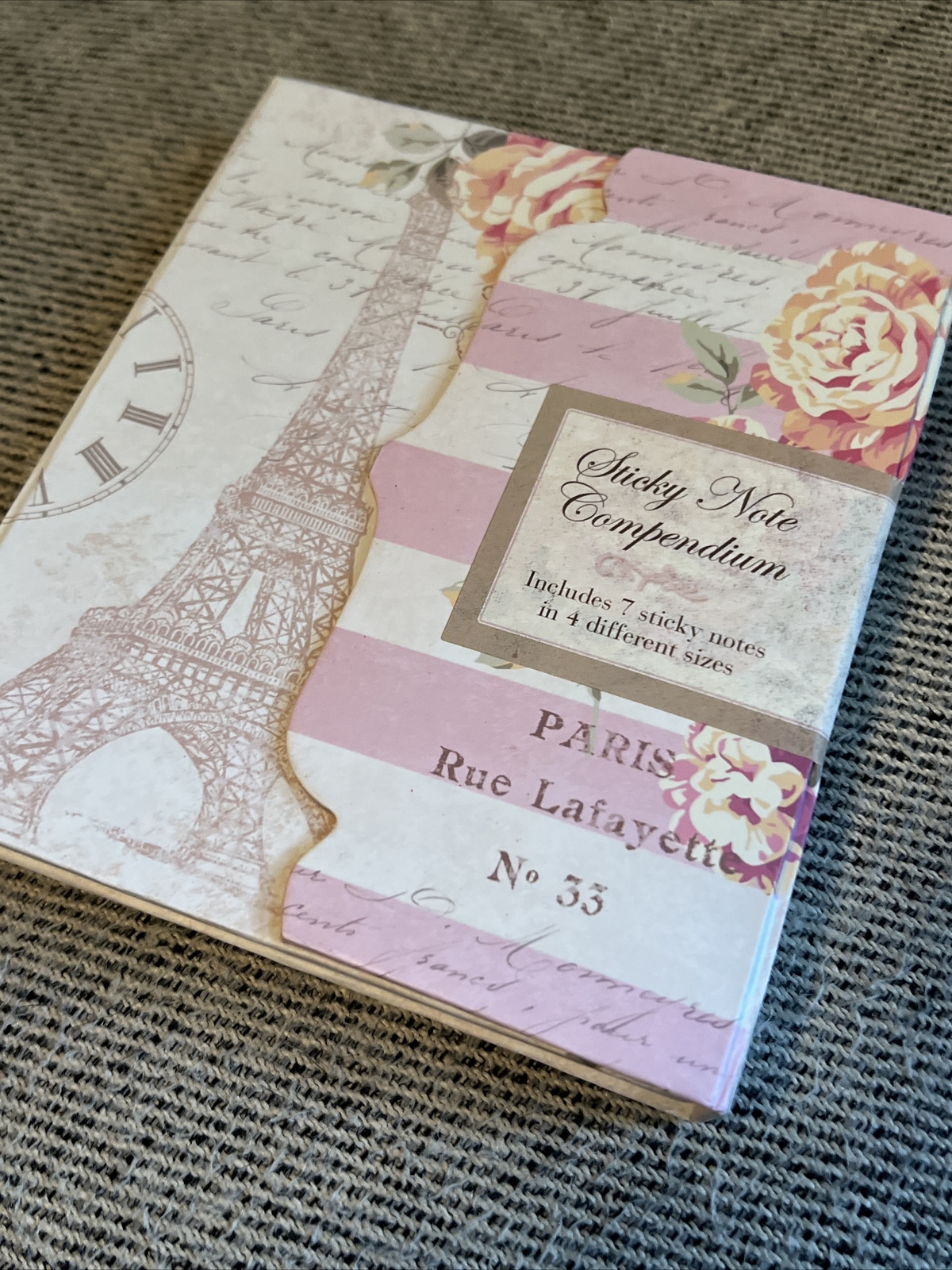 Gift Book Of Sticky Notes Compendium : Paris