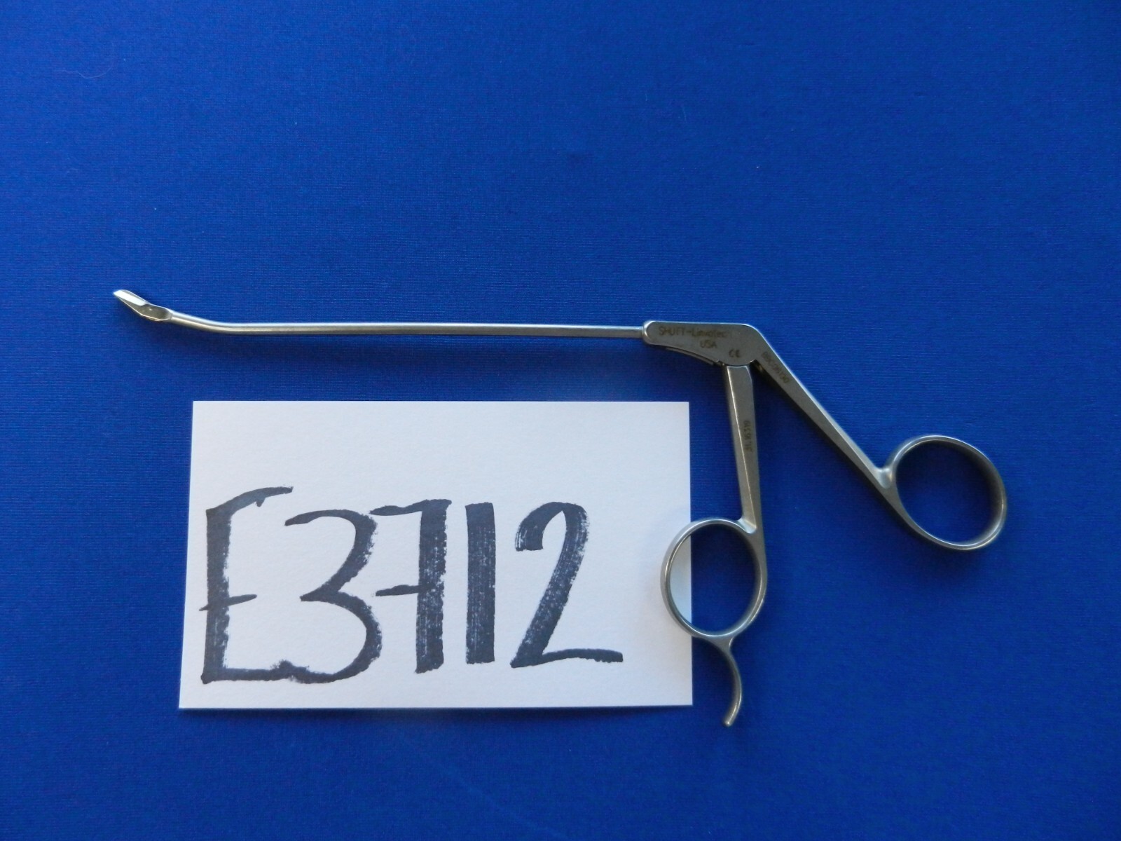 E3712 Shutt Linvatec 31.16319 Rotary 15 Degree UpBiting Low Profile Forceps