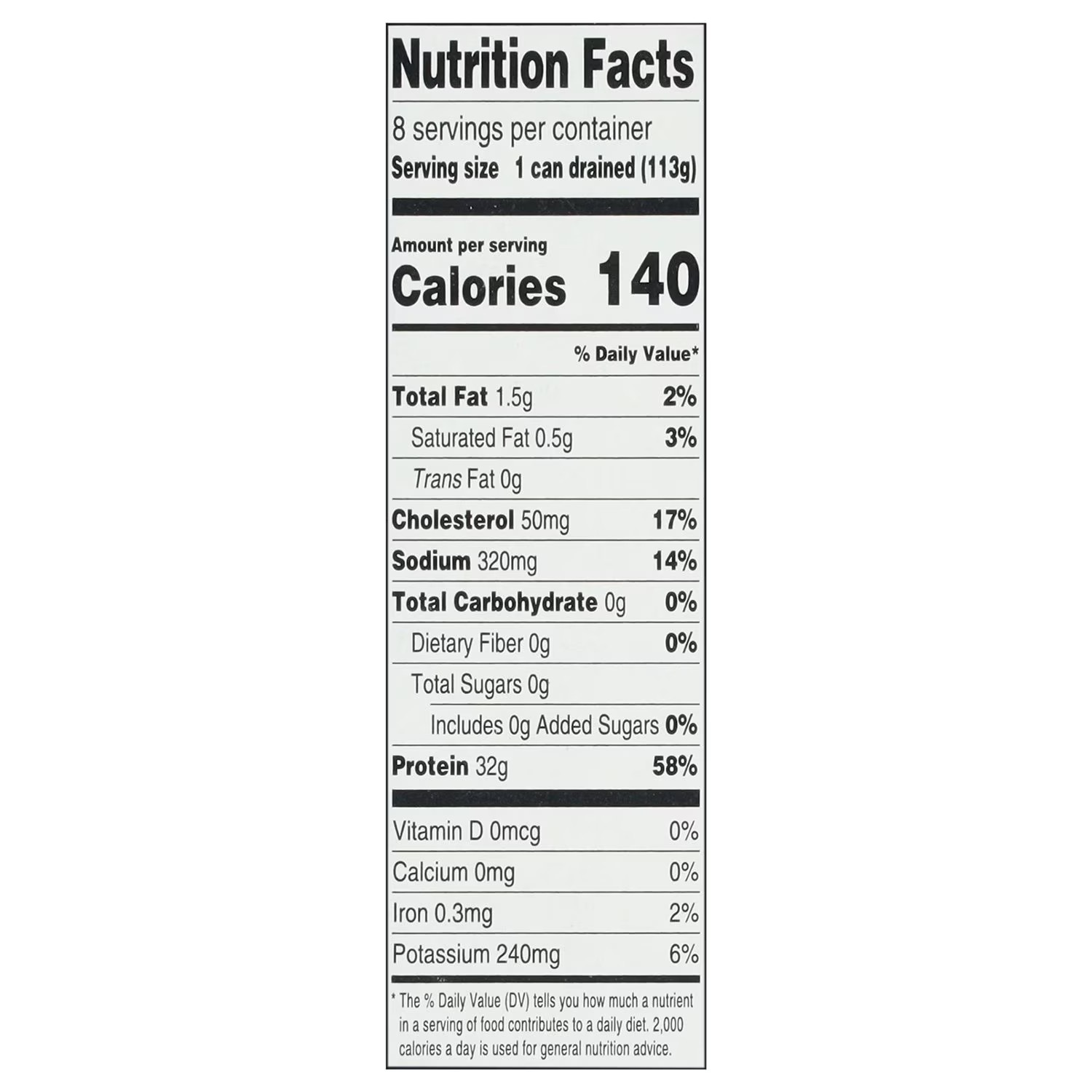 Member's Mark Premium Solid White Albacore Tuna 5 oz., 8 pk.