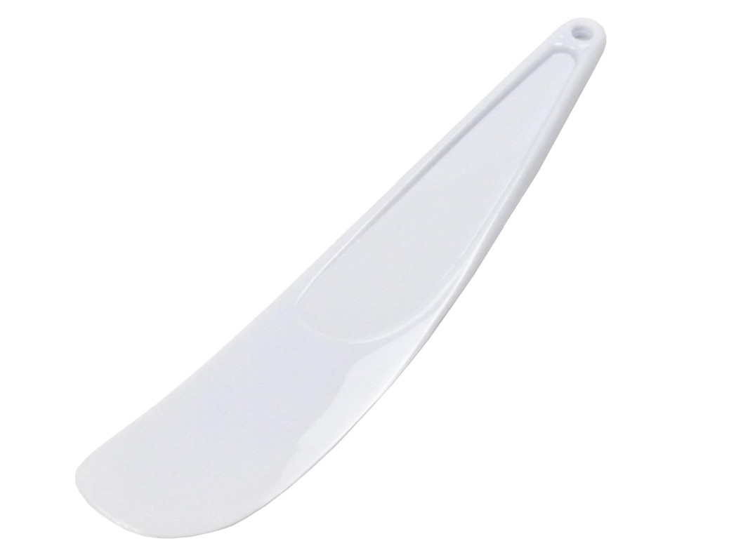 Select Plastic Viennese Baking Spatula, 9.25 inches in Length, White