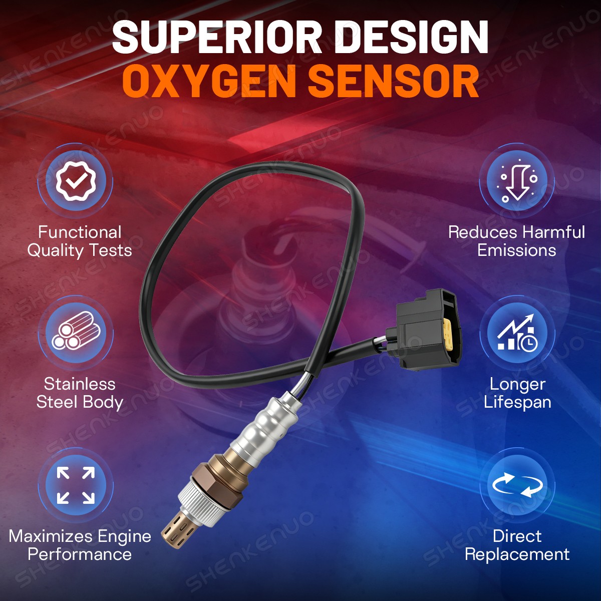 O2 Oxygen Sensor for 2007-2009 Chrysler Sebring 3.5L 2.7L Upstream or Down