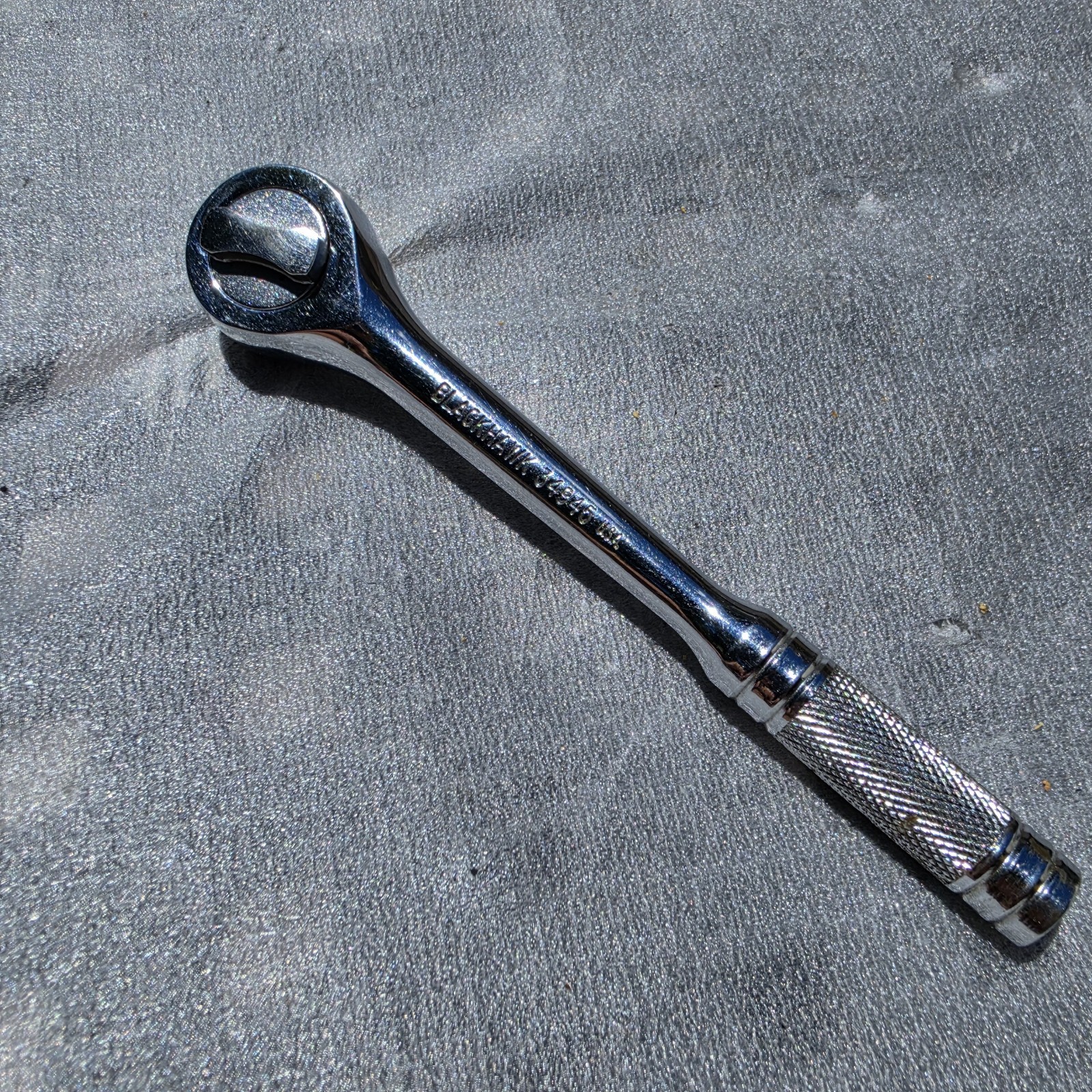 Vintage Blackhawk 3/8" Drive Ratchet # 34945 USA Made. Tested, Working Cond.