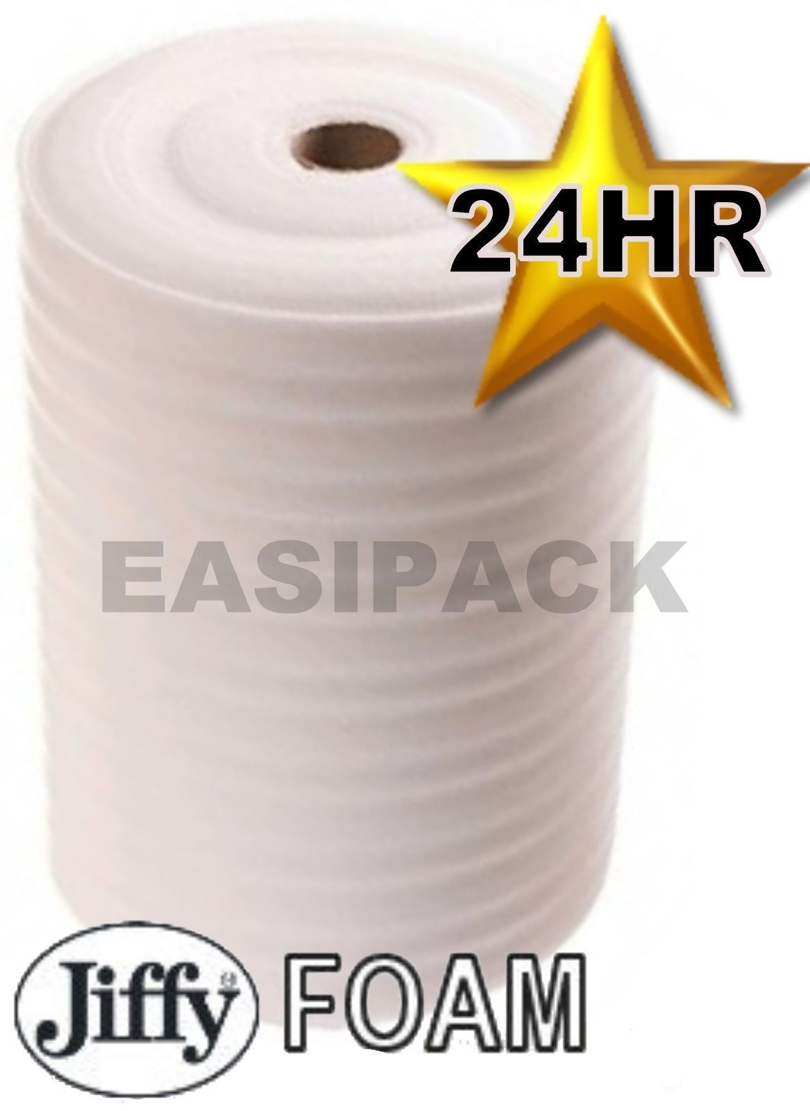 1 Roll of 1500mm (W)x 200M (L)x 1.5mm JIFFY FOAM WRAP Underlay Carpet Packaging