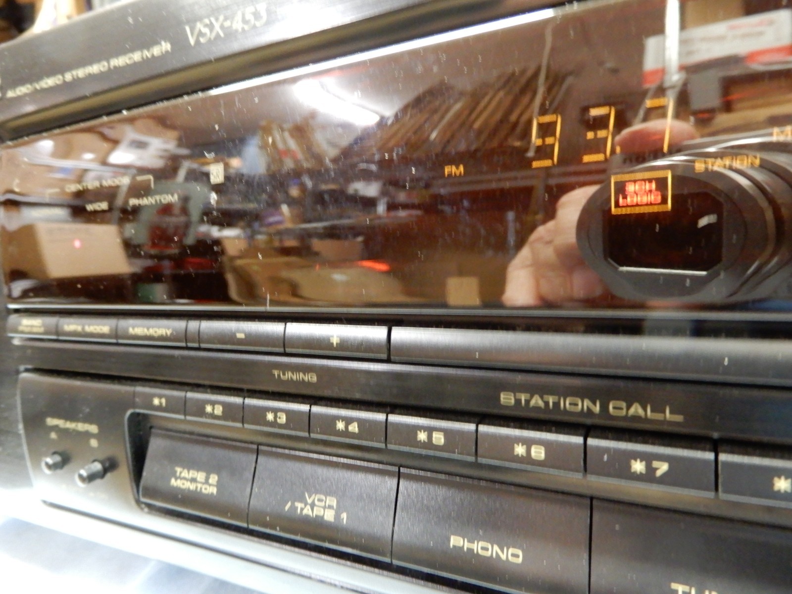 PIONEER AUDIO/VIDEO STEREO RECEIVER VSX-453 SURROUND SYSTEM AM FM 5 CHANNEL