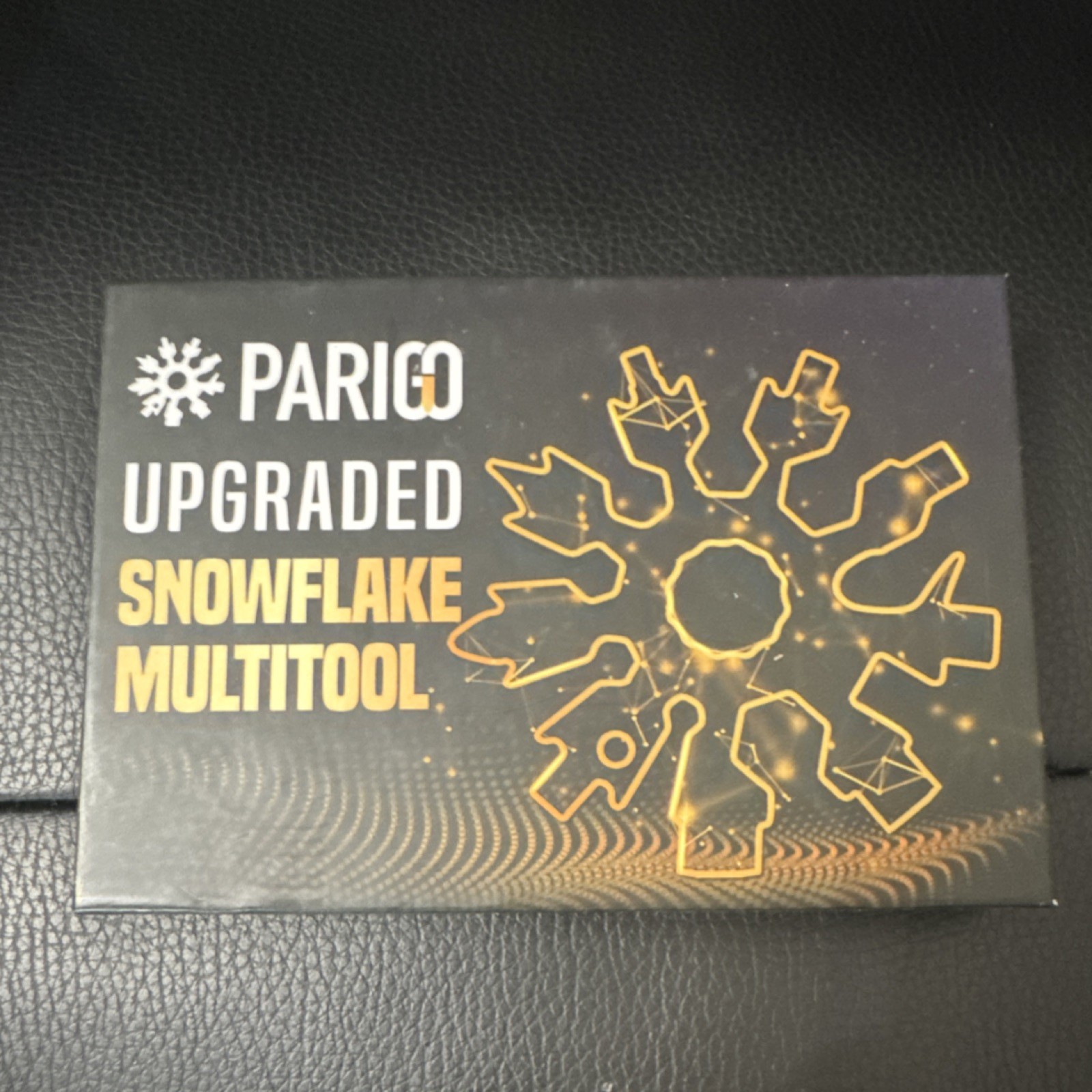 Parico Upgraded Snowflake Multitool Metal Multi-Tool with Pouch