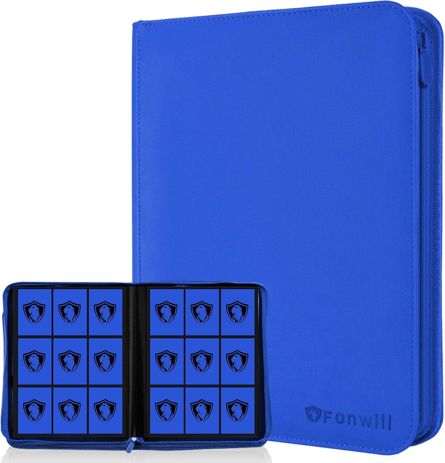 Premium Card Binder 9 Pocket, 360 Pockets Trading Card Holder Book, Premium PU C