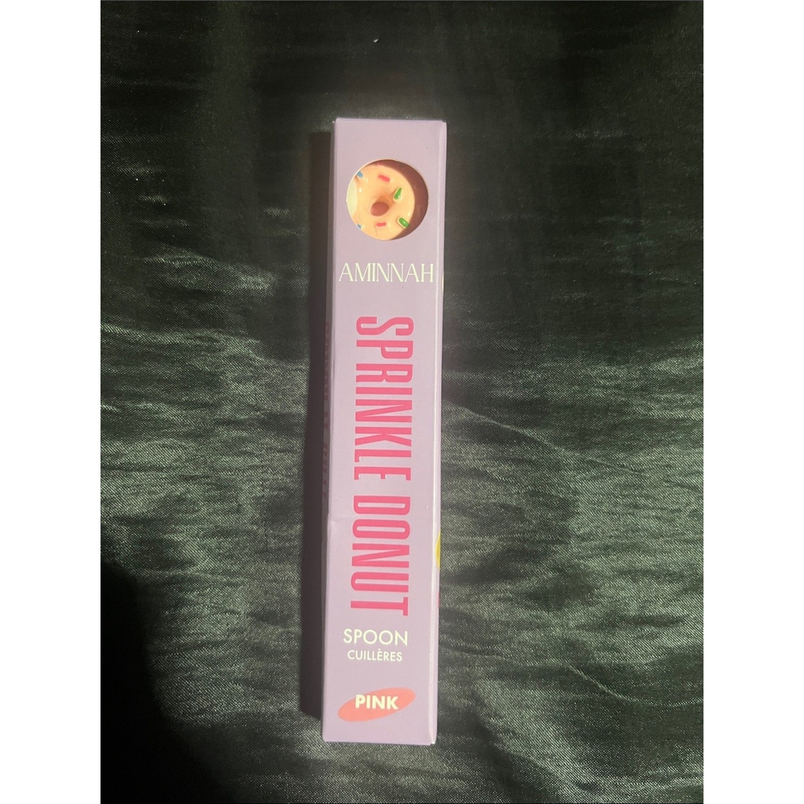 (ONE) Aminnah Sprinkle Donut Spoon - Light Pink