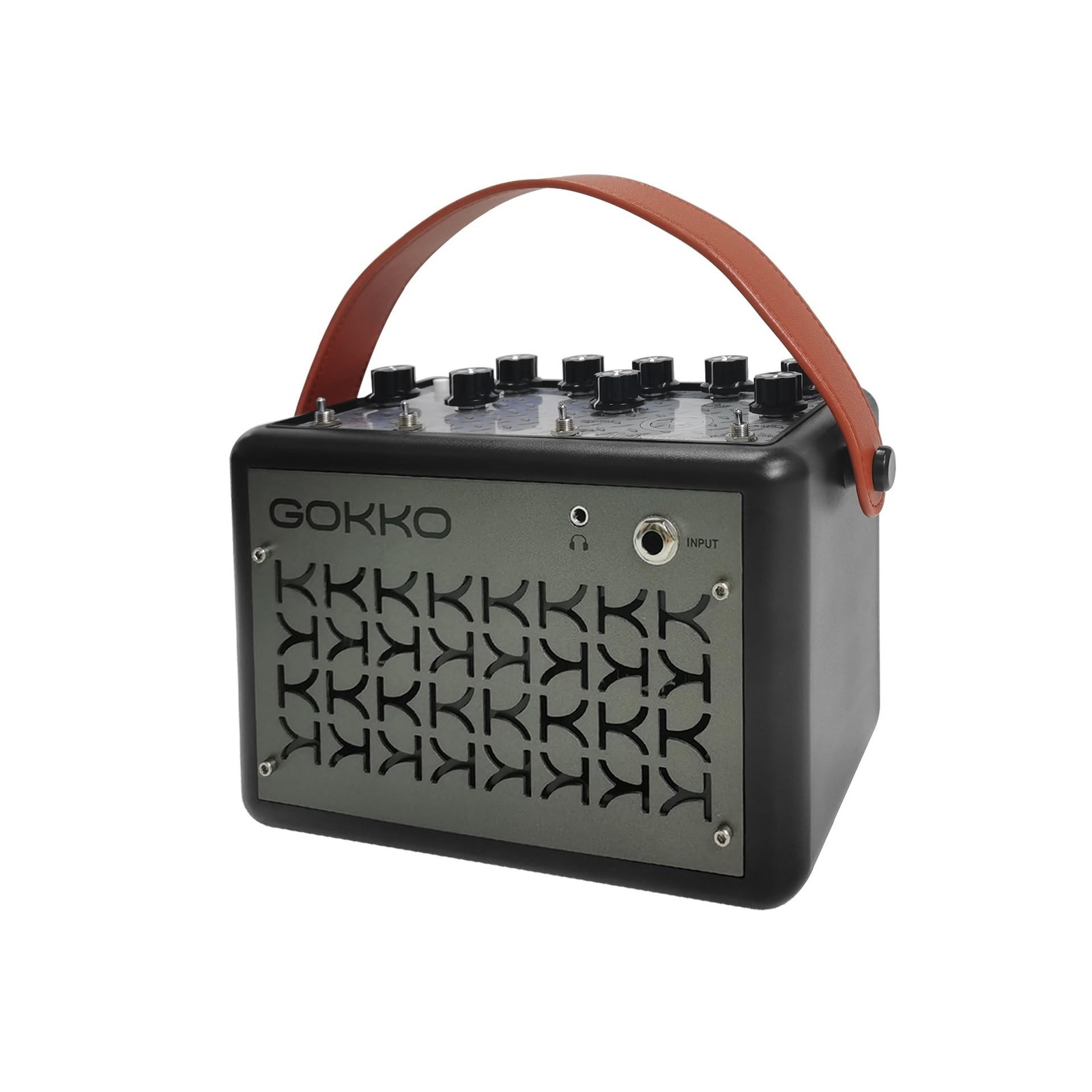 Guitar Amp 2 * 10W Electric Guitar Amplifier with 3 Built - in Effects, Bluet...