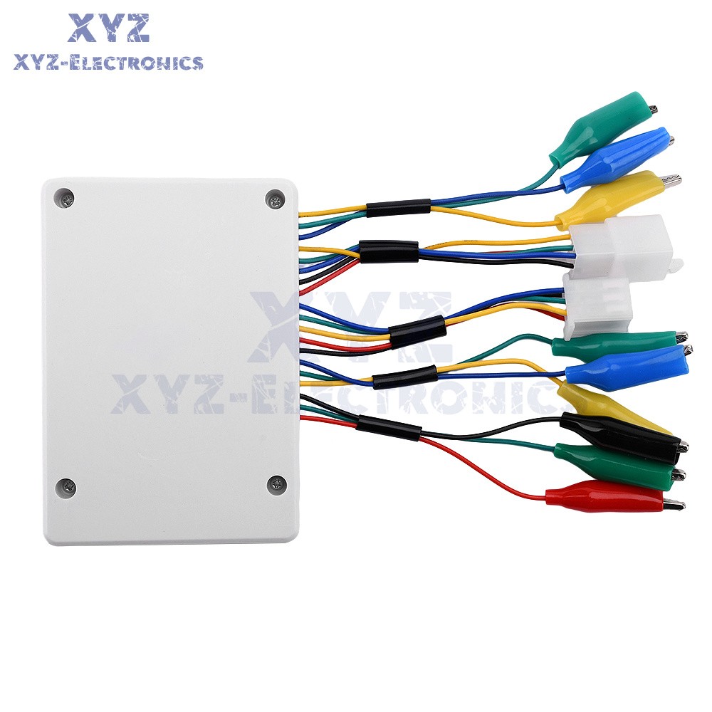 24-72V Ebike Brushless Motor Controller Tester Electric Hall Tester Detector