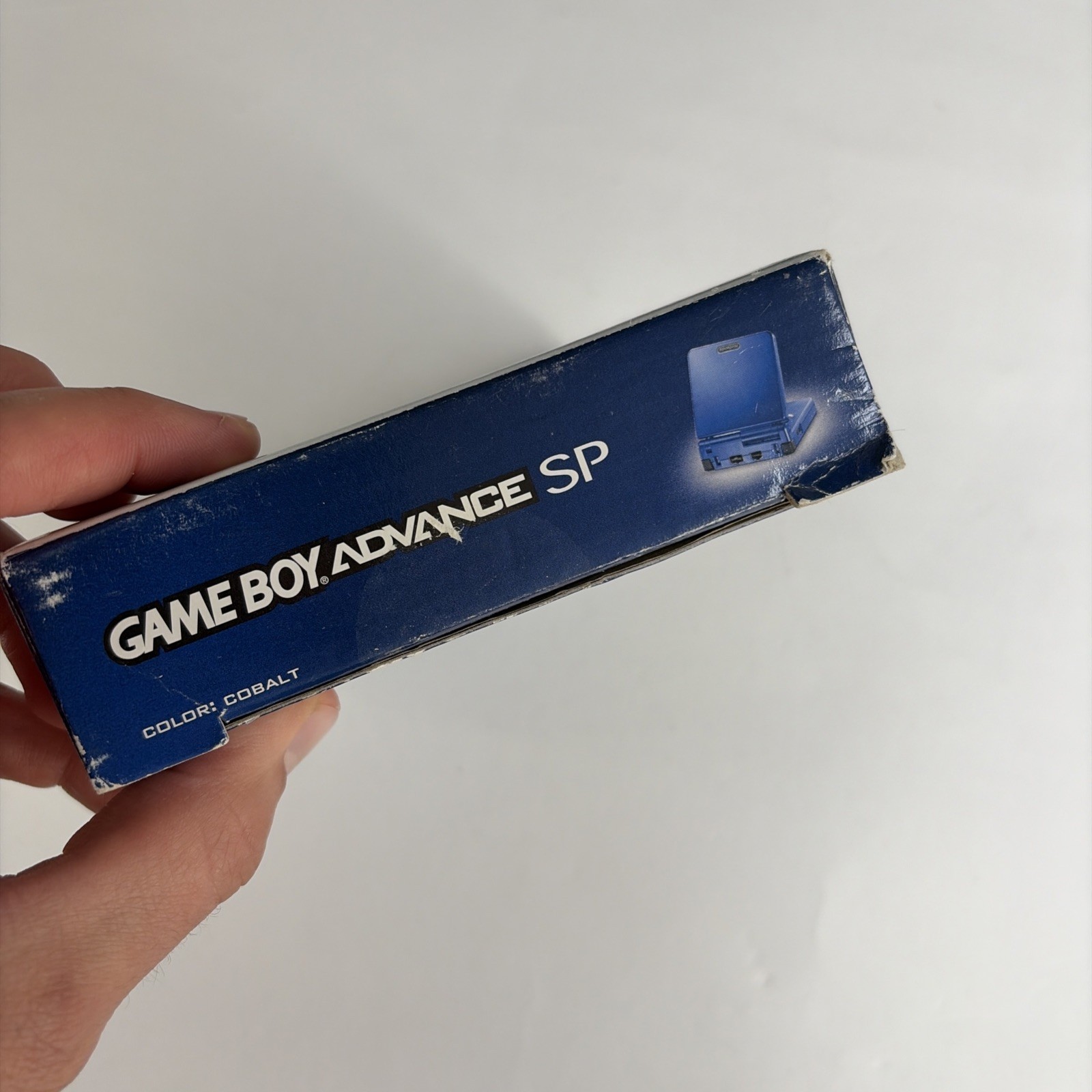 Nice! OEM Nintendo GameBoy Advance SP In Box Cobalt Blue System Complete